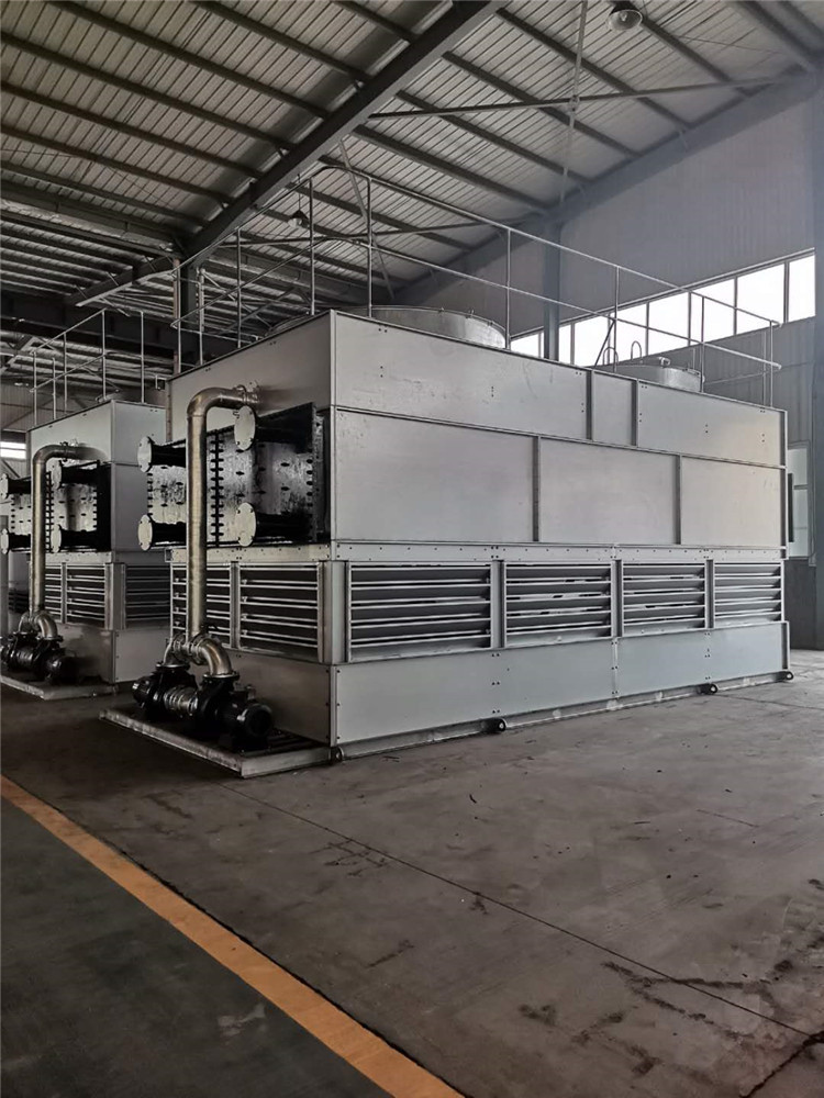 密閉式冷卻塔的水池